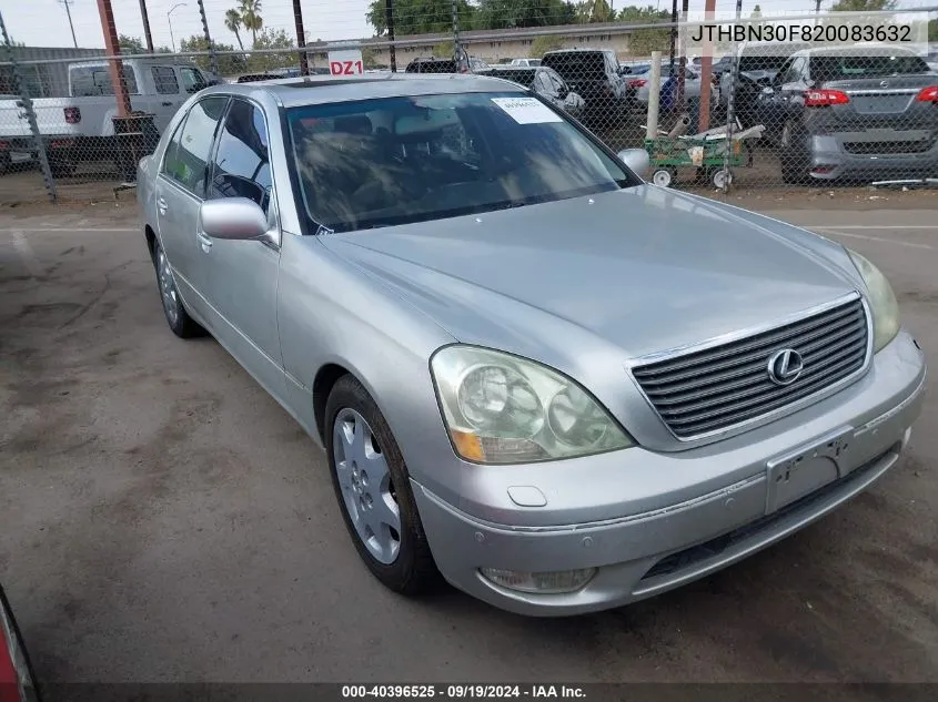 JTHBN30F820083632 2002 Lexus Ls 430