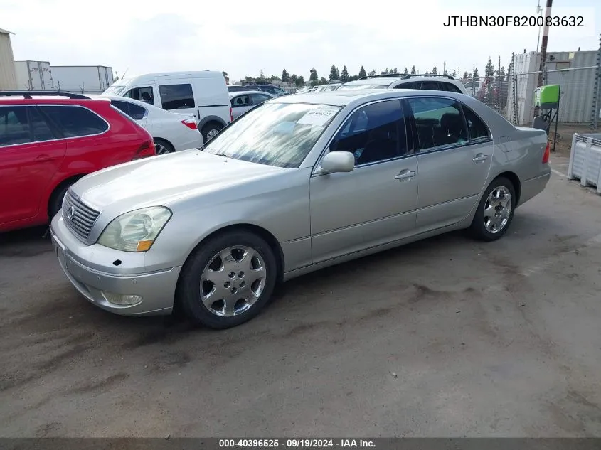 JTHBN30F820083632 2002 Lexus Ls 430