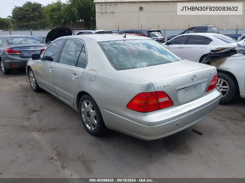 JTHBN30F820083632 2002 Lexus Ls 430