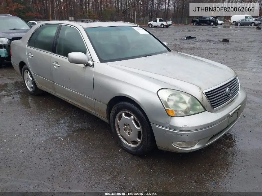 JTHBN30F820062666 2002 Lexus Ls 430