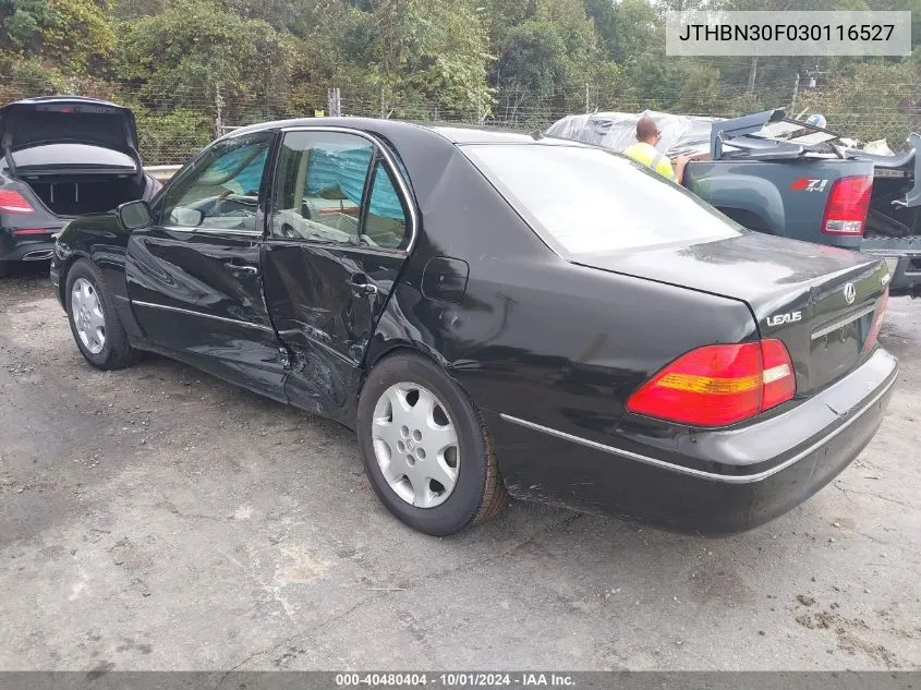 JTHBN30F030116527 2003 Lexus Ls 430