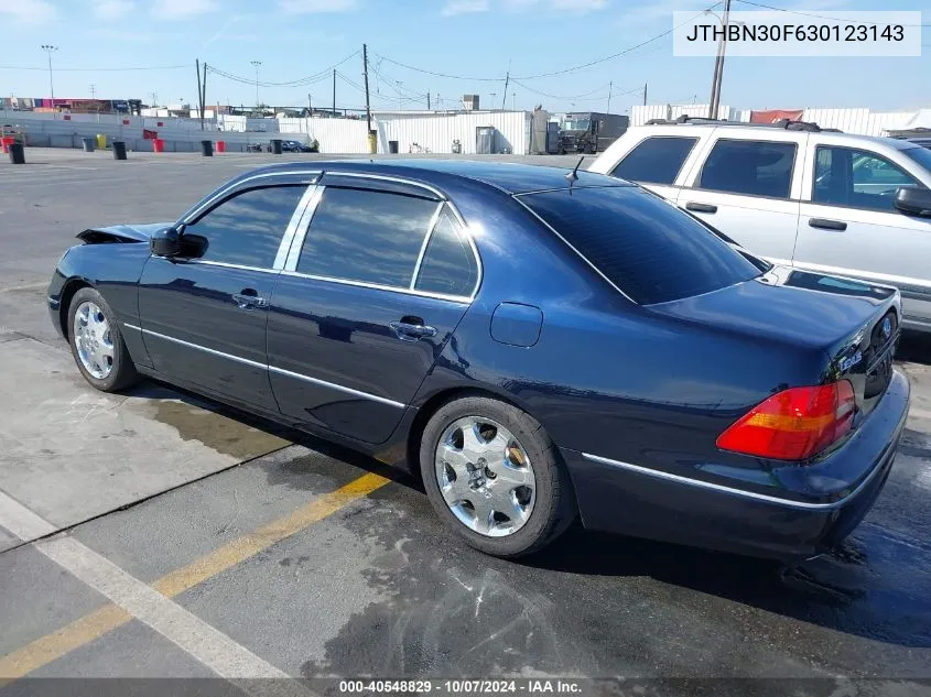 JTHBN30F630123143 2003 Lexus Ls 430