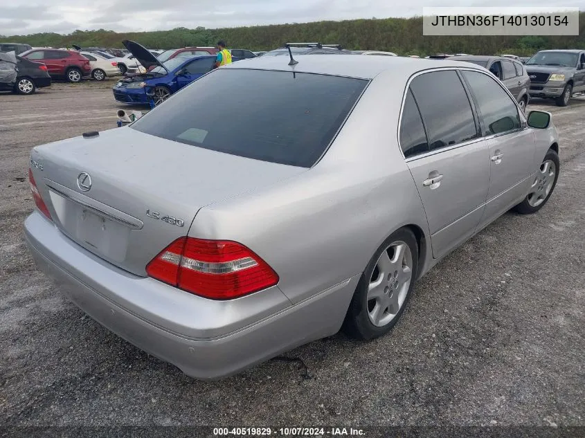 JTHBN36F140130154 2004 Lexus Ls 430