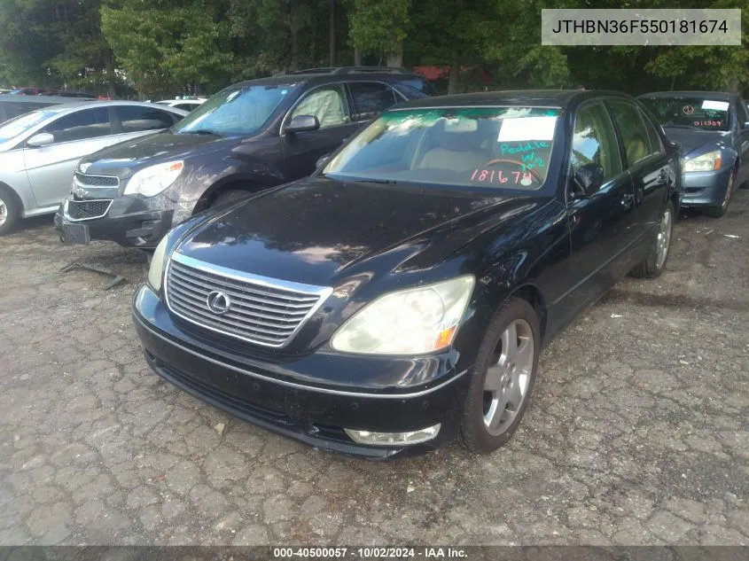 JTHBN36F550181674 2005 Lexus Ls 430