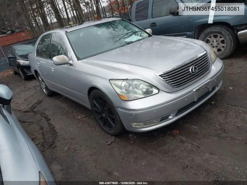 JTHBN36F455018081 2005 Lexus Ls 430