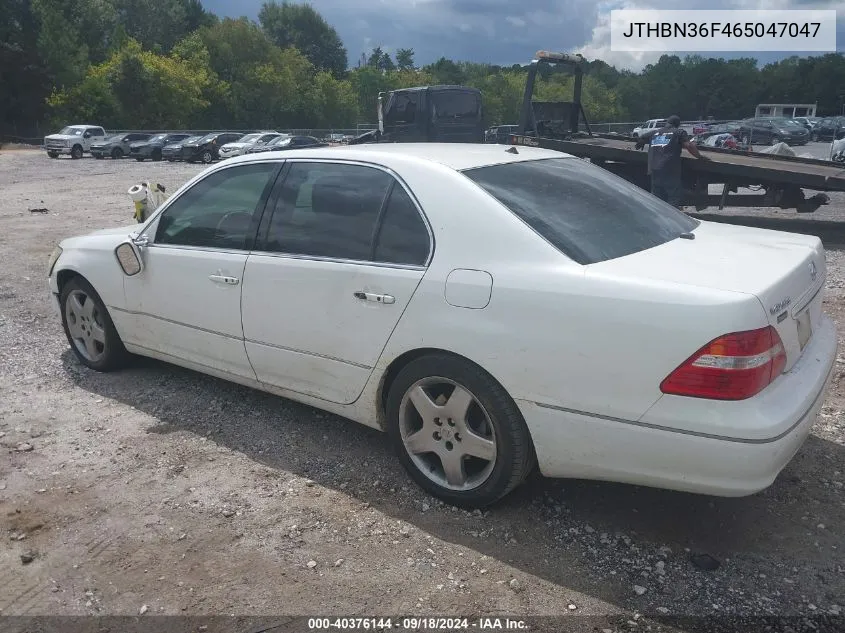 JTHBN36F465047047 2006 Lexus Ls 430