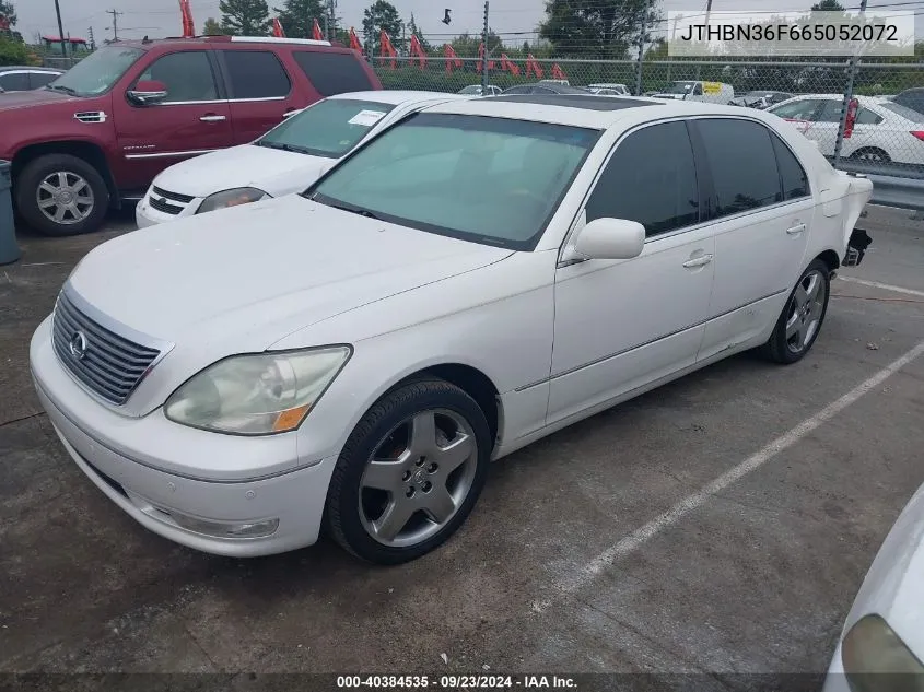 JTHBN36F665052072 2006 Lexus Ls 430