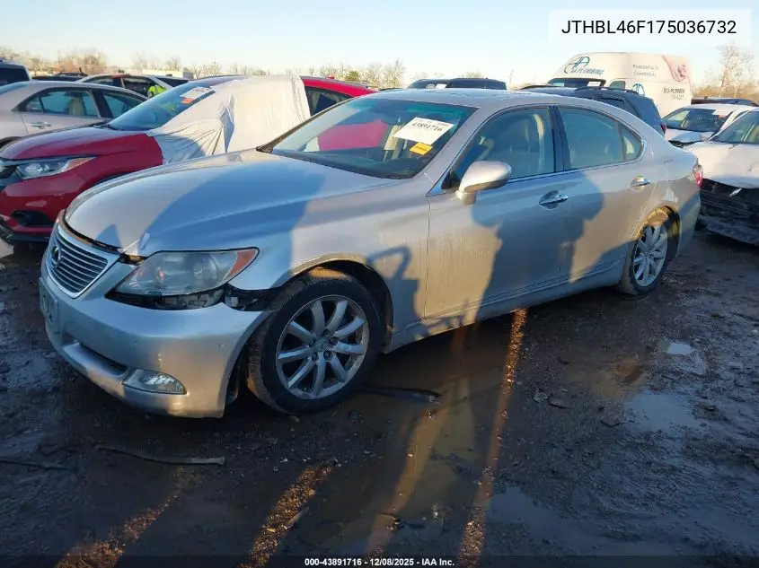 JTHBL46F175036732 2007 Lexus Ls 460