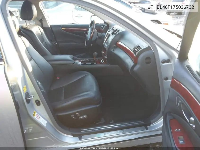 JTHBL46F175036732 2007 Lexus Ls 460