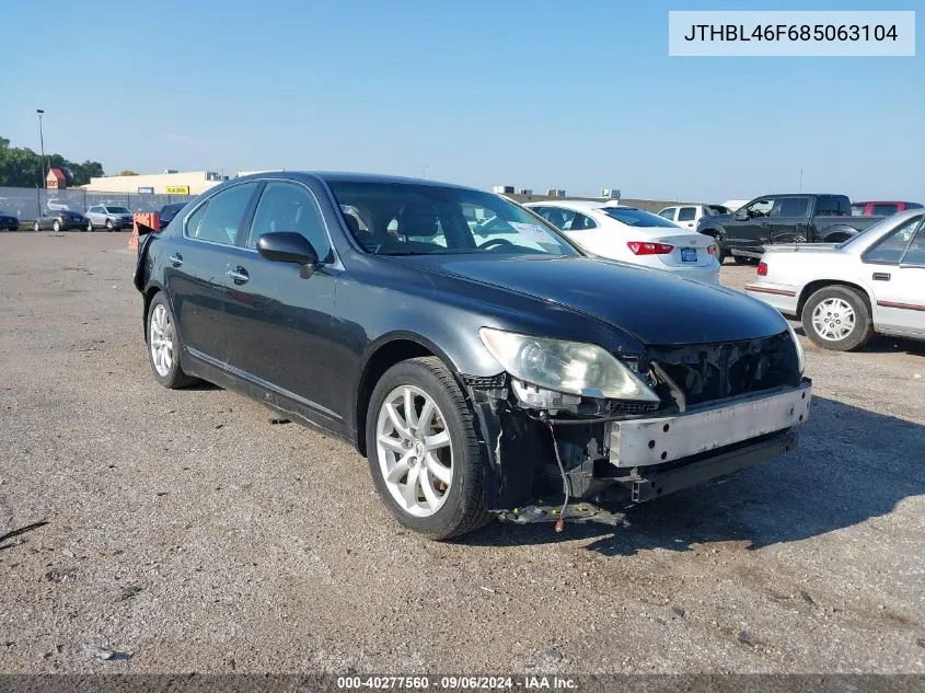 JTHBL46F685063104 2008 Lexus Ls 460