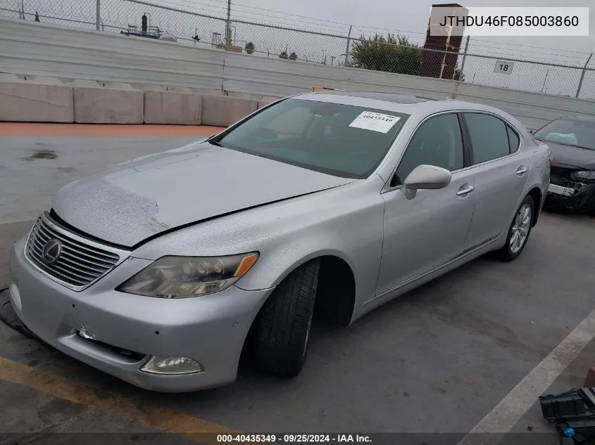 JTHDU46F085003860 2008 Lexus Ls 600H