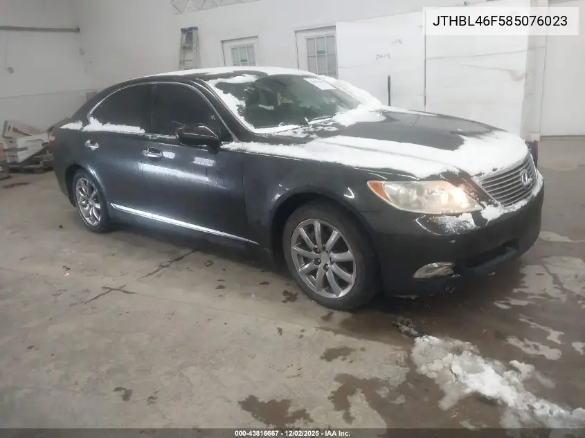 JTHBL46F585076023 2008 Lexus Ls 460