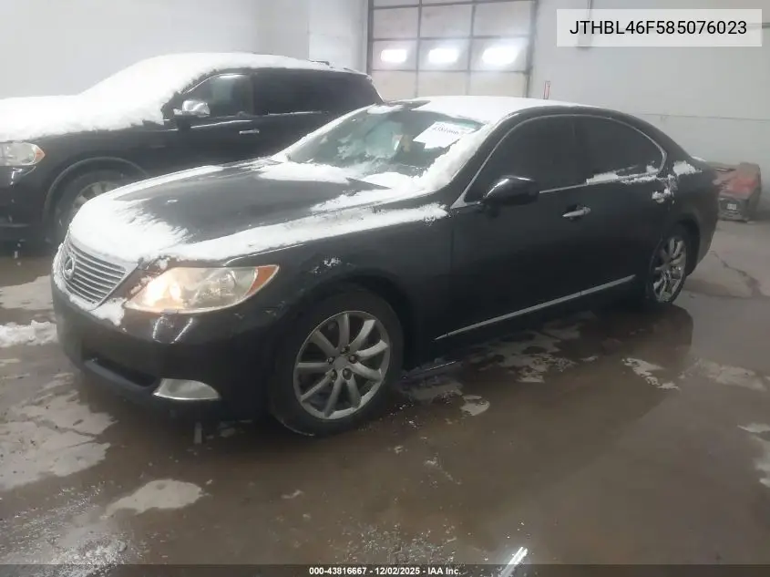 JTHBL46F585076023 2008 Lexus Ls 460