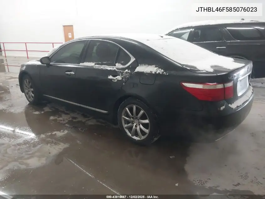 JTHBL46F585076023 2008 Lexus Ls 460