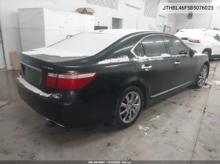JTHBL46F585076023 2008 Lexus Ls 460