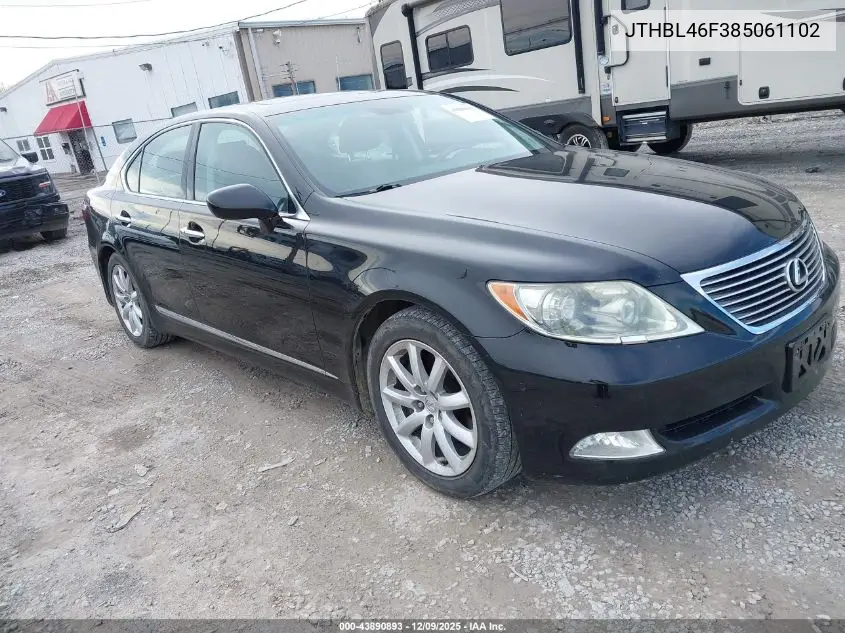 JTHBL46F385061102 2008 Lexus Ls 460