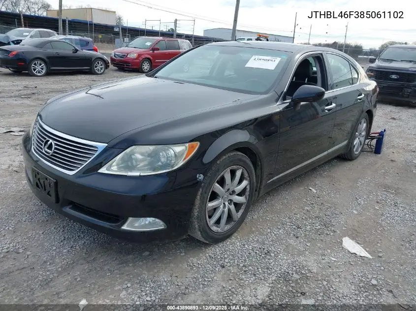 JTHBL46F385061102 2008 Lexus Ls 460