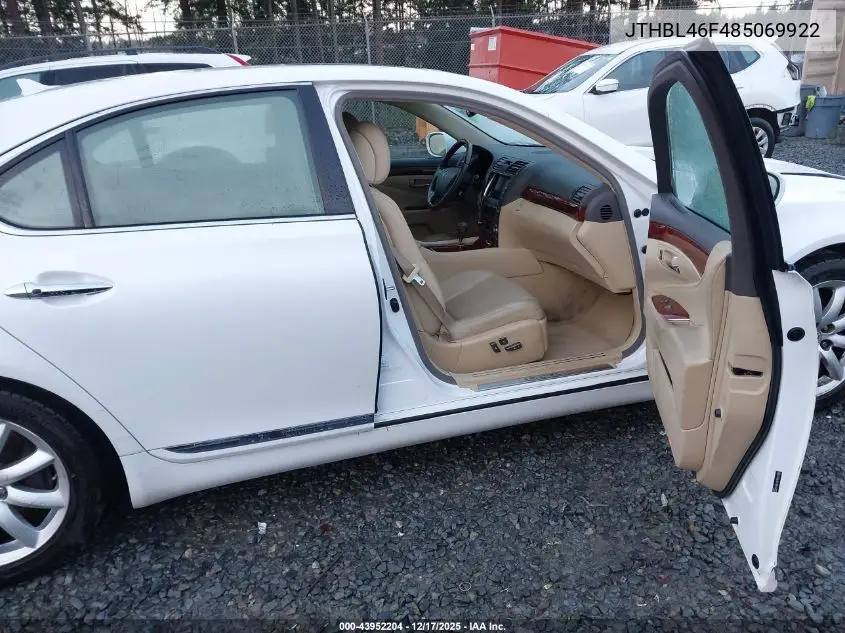 JTHBL46F485069922 2008 Lexus Ls 460