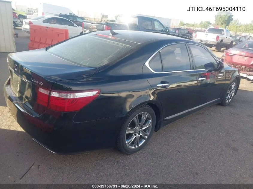 JTHCL46F695004110 2009 Lexus Ls 460