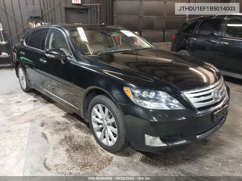 JTHDU1EF1B5014003 2011 Lexus Ls 600H L