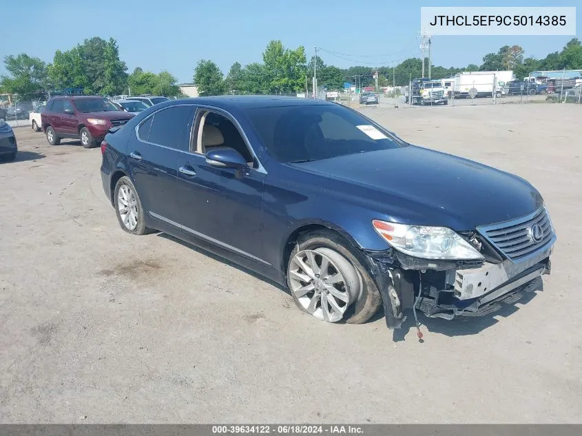 JTHCL5EF9C5014385 2012 Lexus Ls 460