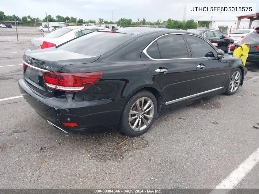 JTHCL5EF6D5015575 2013 Lexus Ls 460