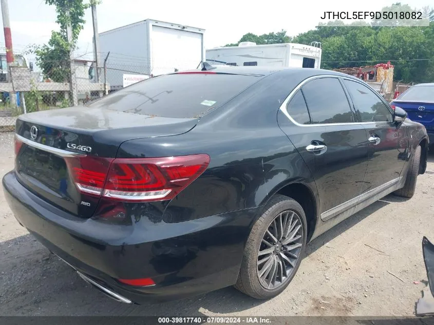 JTHCL5EF9D5018082 2013 Lexus Ls 460