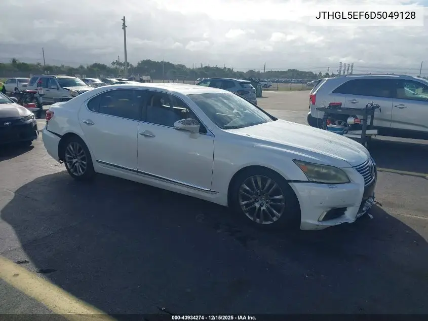 JTHGL5EF6D5049128 2013 Lexus Ls 460 L