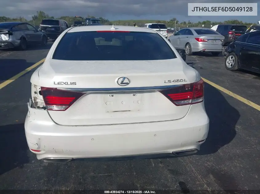 JTHGL5EF6D5049128 2013 Lexus Ls 460 L