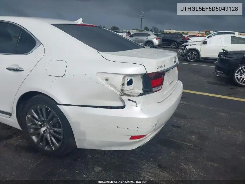 JTHGL5EF6D5049128 2013 Lexus Ls 460 L
