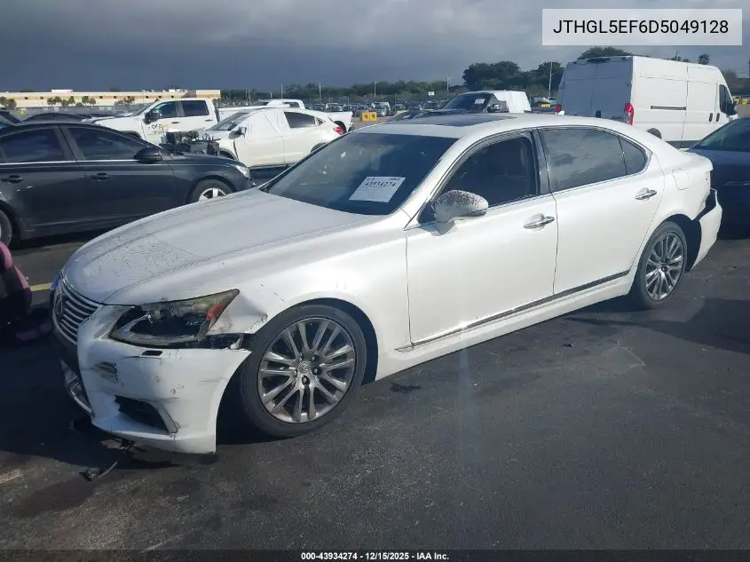 JTHGL5EF6D5049128 2013 Lexus Ls 460 L