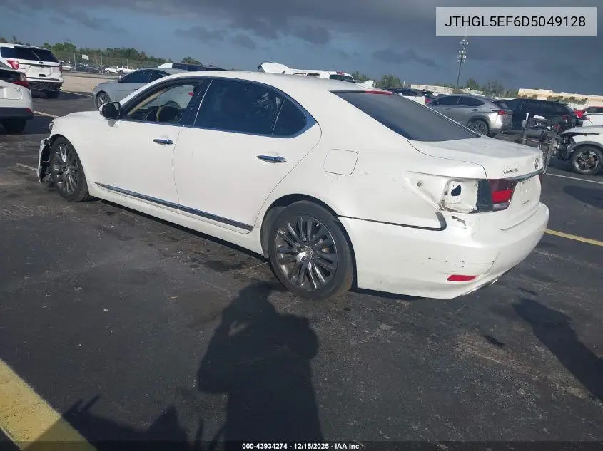 JTHGL5EF6D5049128 2013 Lexus Ls 460 L