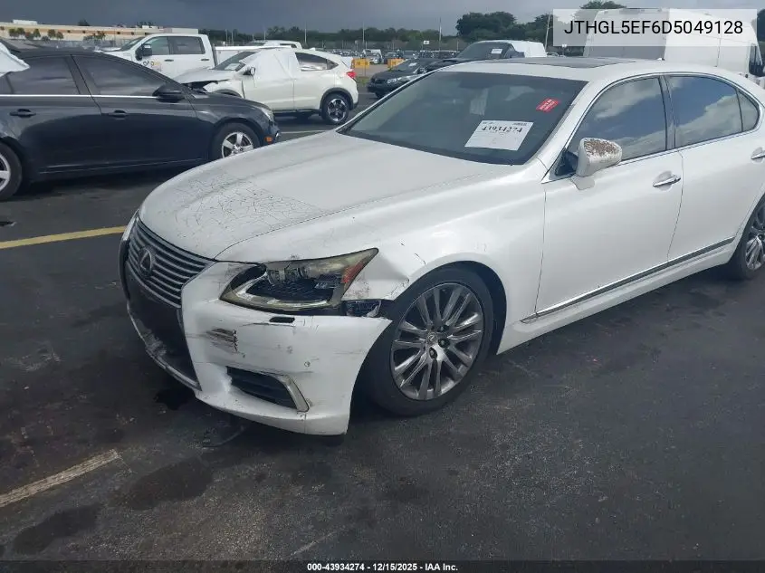 JTHGL5EF6D5049128 2013 Lexus Ls 460 L