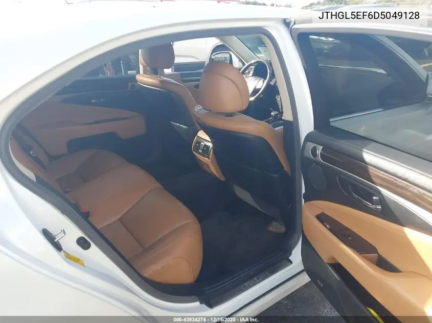 JTHGL5EF6D5049128 2013 Lexus Ls 460 L