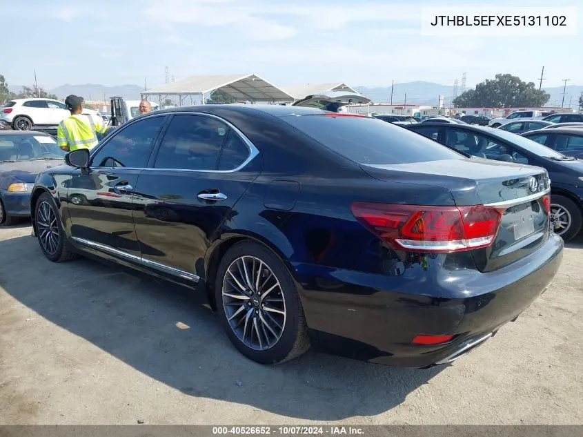 JTHBL5EFXE5131102 2014 Lexus Ls 460 460