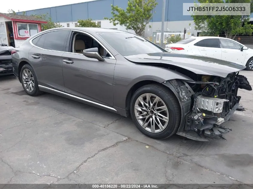 JTHB51FF2J5006333 2018 Lexus Ls 500