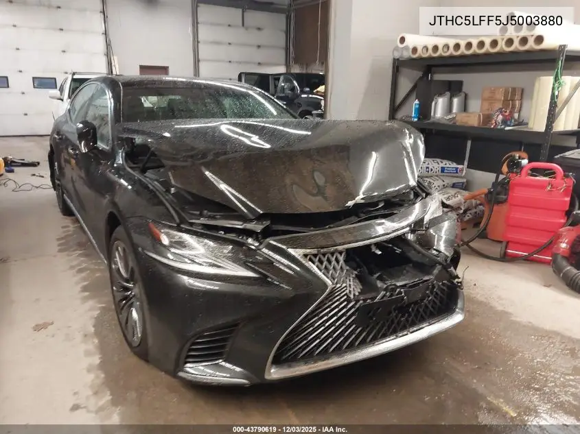 JTHC5LFF5J5003880 2018 Lexus Ls 500