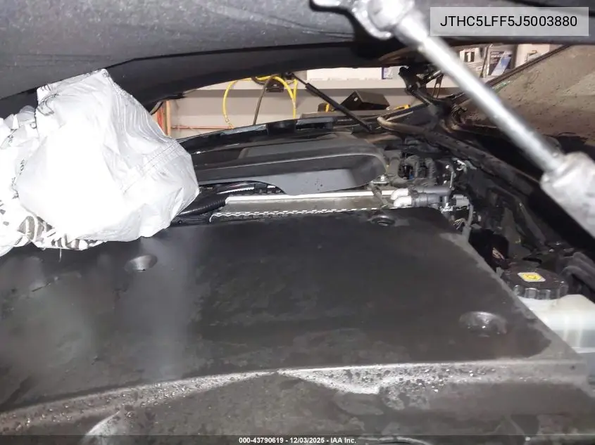 JTHC5LFF5J5003880 2018 Lexus Ls 500