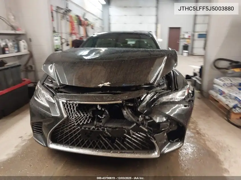 JTHC5LFF5J5003880 2018 Lexus Ls 500