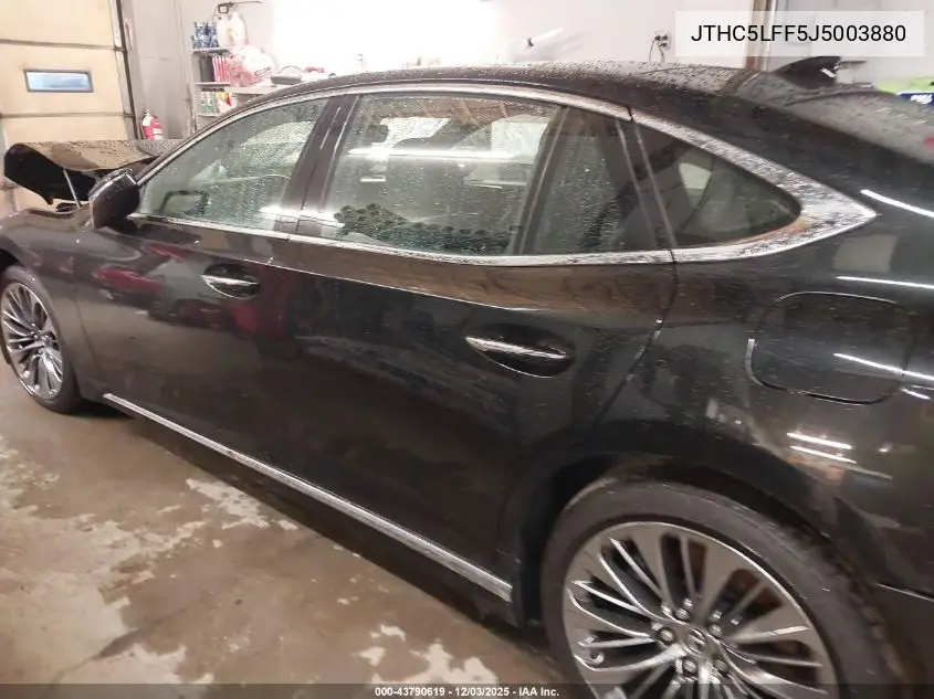 JTHC5LFF5J5003880 2018 Lexus Ls 500