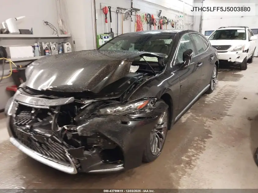 JTHC5LFF5J5003880 2018 Lexus Ls 500