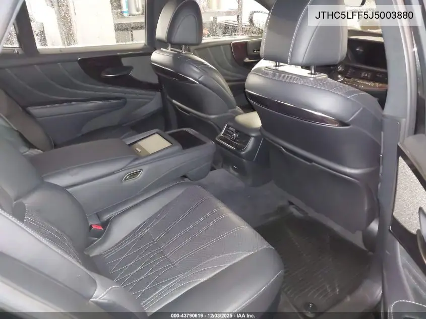JTHC5LFF5J5003880 2018 Lexus Ls 500