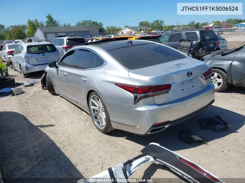 JTHC51FF1K5006524 2019 Lexus Ls 500