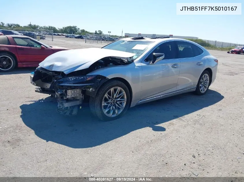 JTHB51FF7K5010167 2019 Lexus Ls 500