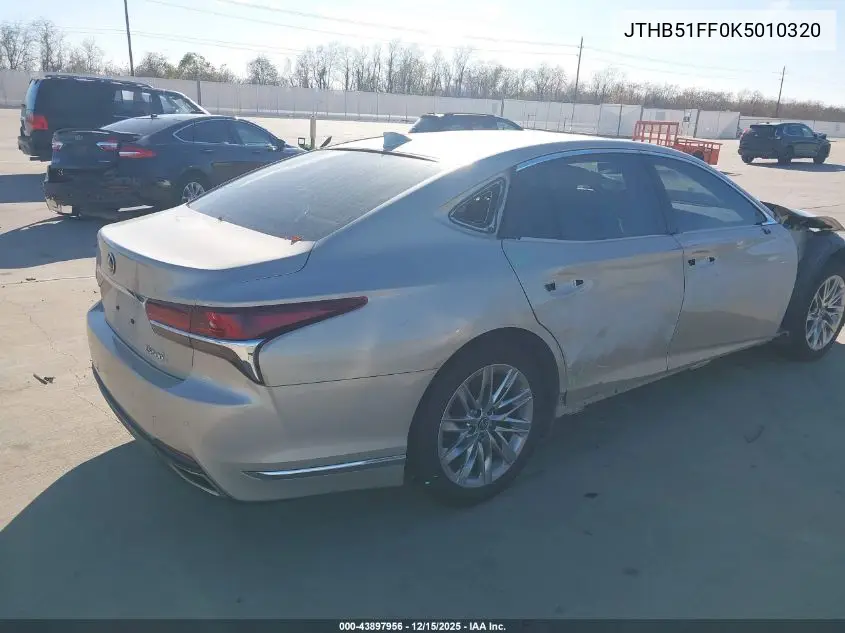 JTHB51FF0K5010320 2019 Lexus Ls 500