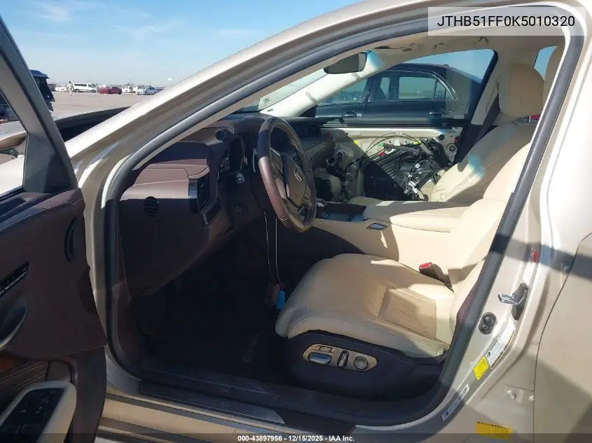JTHB51FF0K5010320 2019 Lexus Ls 500