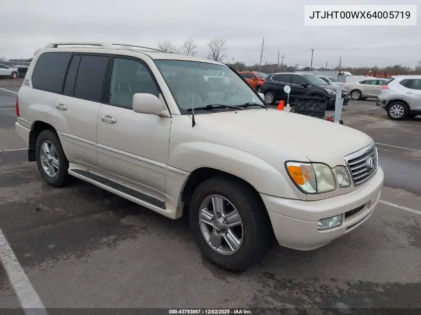 JTJHT00WX64005719 2006 Lexus Lx 470