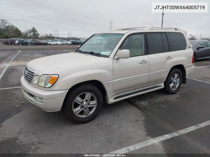 JTJHT00WX64005719 2006 Lexus Lx 470