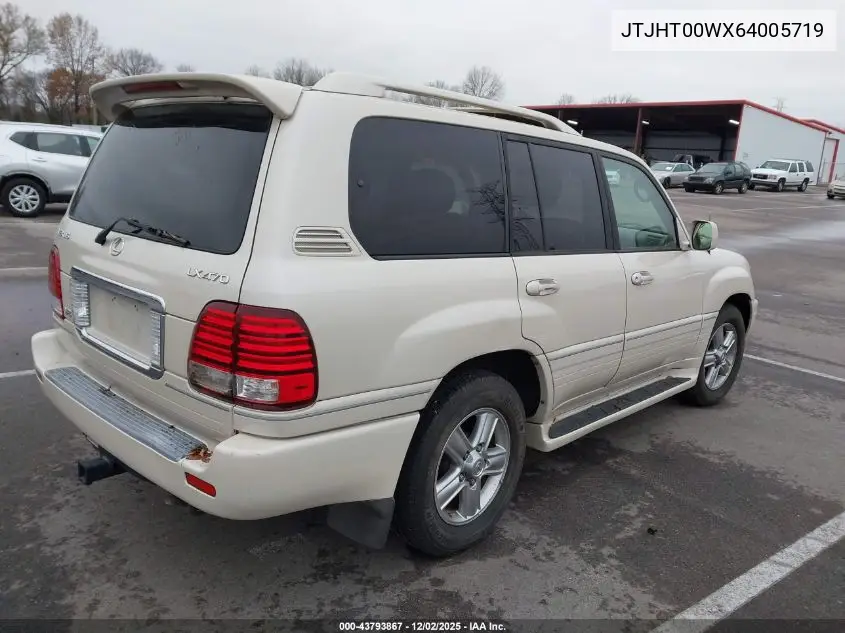 JTJHT00WX64005719 2006 Lexus Lx 470