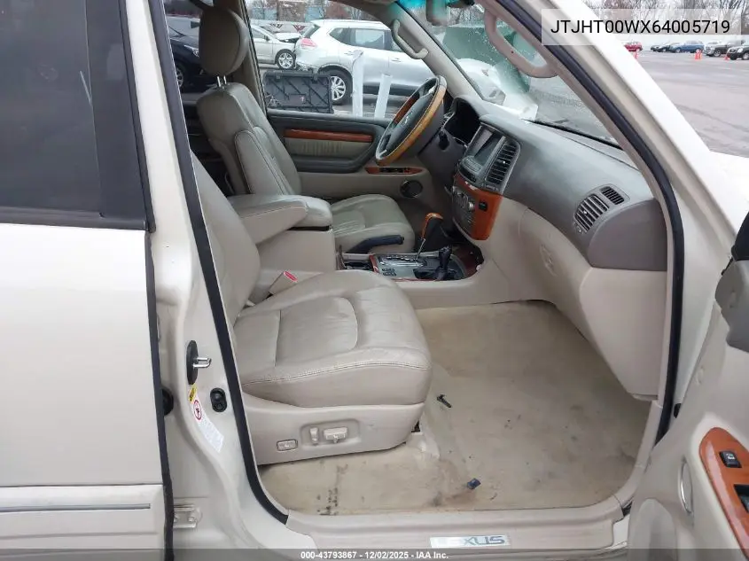JTJHT00WX64005719 2006 Lexus Lx 470